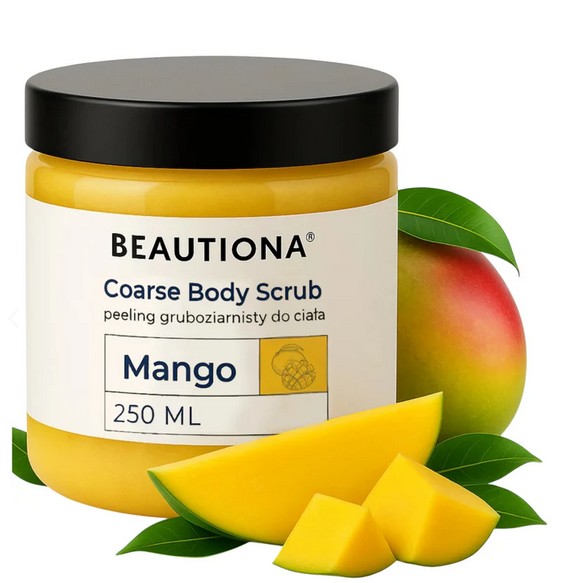 Tělový peeling Beautiona Mango 250ml - 